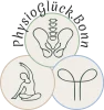 Logo-Symbol der Privatpraxis PhysioGlück.Bonn für Physiotherapie und Schmerztherapie